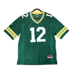 Arena Gear Men's Large Regular Jersey‎ Green #12 ~ T Shirt 100% Polyester
